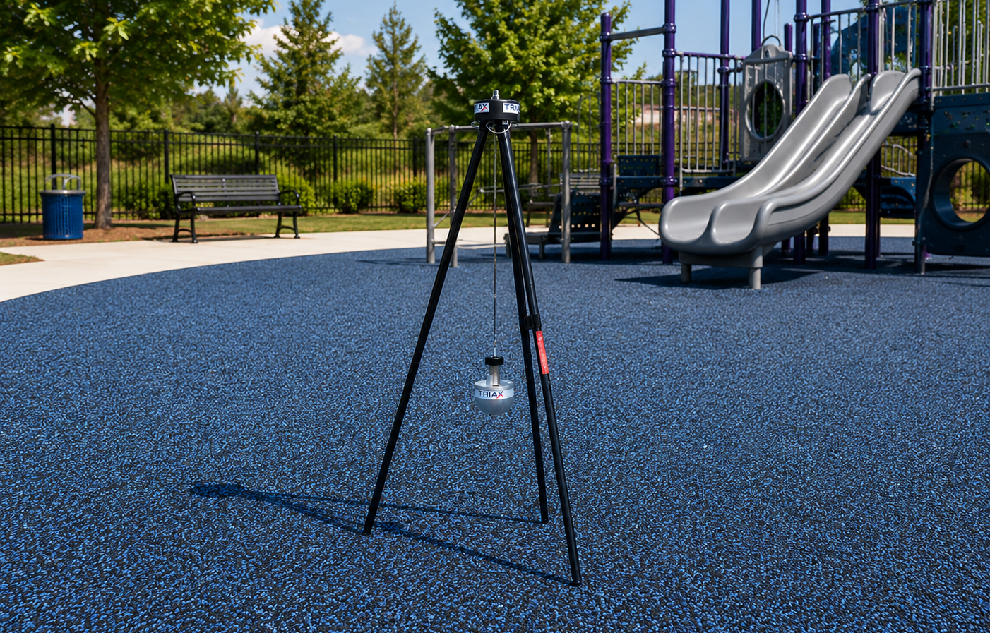Why Poured in Place Rubber Surfacing Fails ASTM Safety Tests